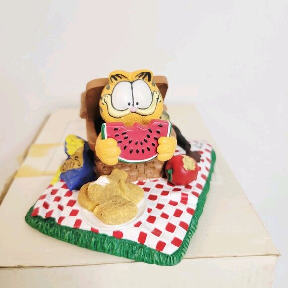 Vtg Danbury Mint Garfield “The Gourmet” Figurine By Jim Davis 1993 - Picture 1 of 5